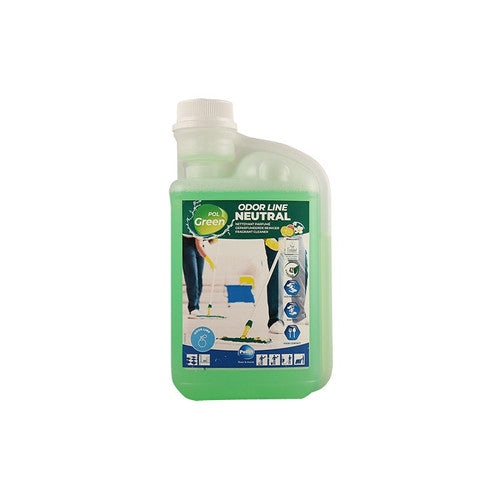 POLGREEN ODOR LINE NEUTRAL Nettoyant neutre ecolabel- Bidon doseur 1L