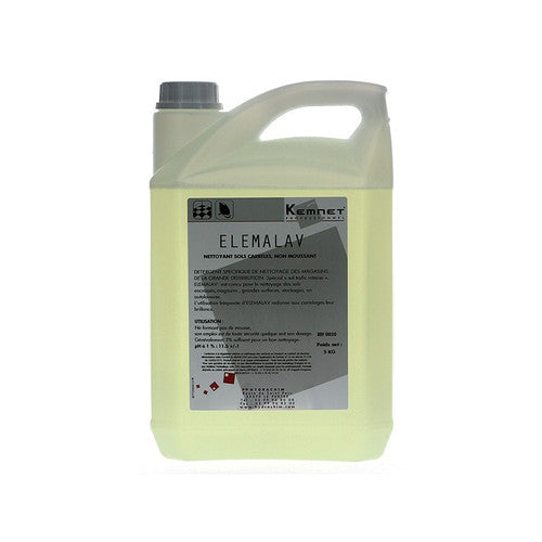 ELEMALAV - 050 - Détergent non moussant Kemnet Pro - Bidon 5L