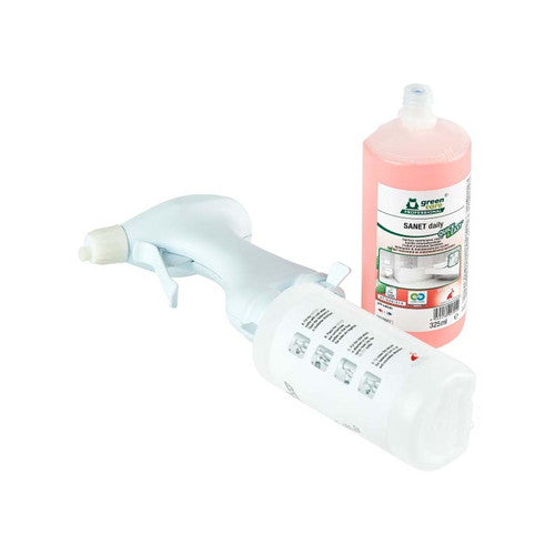 Nettoyant sanitaires SANET DAILY Quick&Easy CtoC ECOLABEL-Spray 325ml