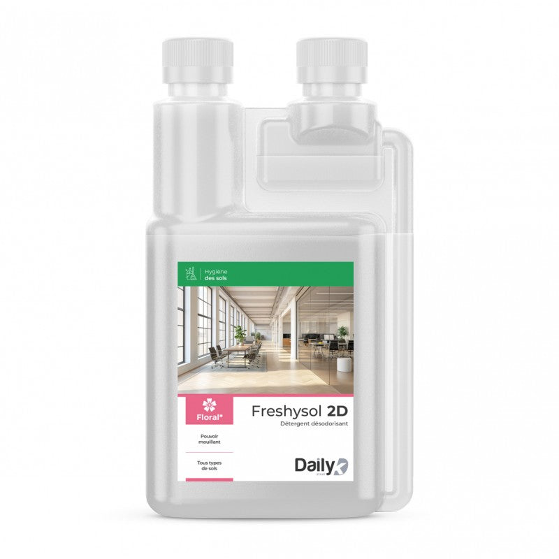 Détergent 2D FRESHYSOL DAILYK START - Bidon doseur 1L