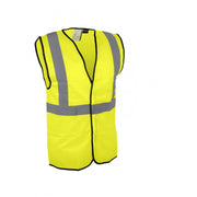 Gilet haute visibilite jaune bandes reflechissantes Singer Safety classe II