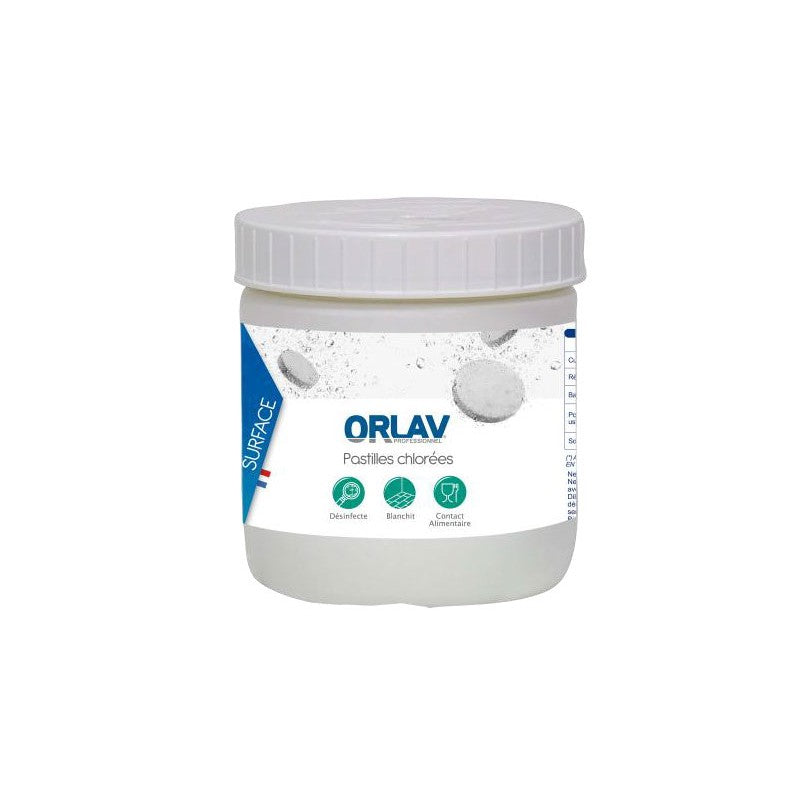Javel en pastilles chlorées - Boîte de 150 (500g)