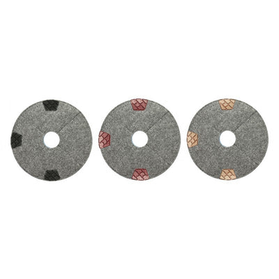 Kit 3 pastilles Renov Pad Pro 500mm Bonastre System Ø20 pouces