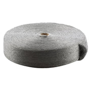 Detail meche laine acier N°4 rouleau 1kg - largeur 60mm longueur 22m