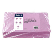 Lavette ajourée non tissée 35x50cm DAILYK PREMIUM - Sachet de 25
