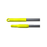 Manche aluminium 140cm Ø25mm embout à vis gamme alimentaire vert