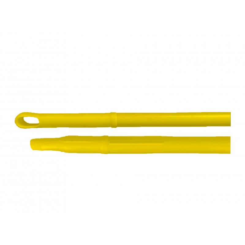 Manche ergo monobloc 140cm Ø32mm / Embout à vis / Gamme alimentaire