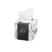 Boite cube mouchoirs cosmetiques WEPA Satino prestige blanc