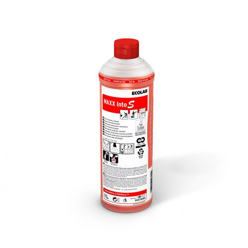 Nettoyant acide sanitaires MAXX Into S Ecolabel flacon 1L