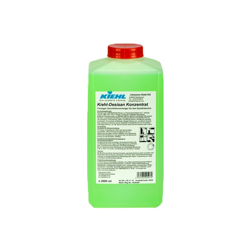 Nettoyant désinfectant DESISAN Concentré - Ct. 3 x 2L