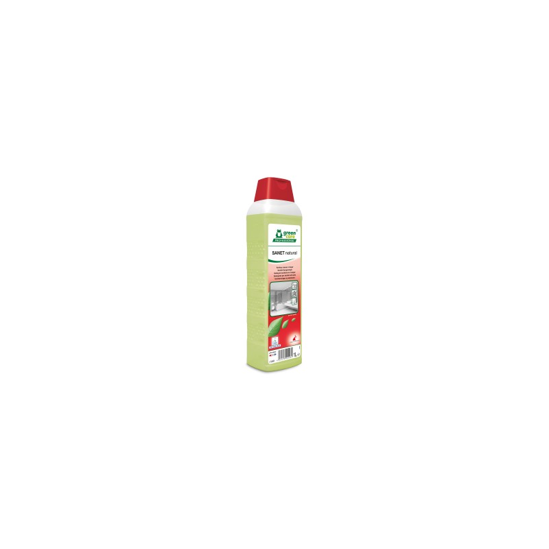 Nettoyant sanitaires vinaigre SANET NATURAL ECOLABEL - Bidon 1L