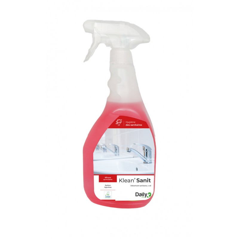 KLEAN'SANIT Détartrant PAE ECOLABEL DAILYK GREEN - Spray 750ml