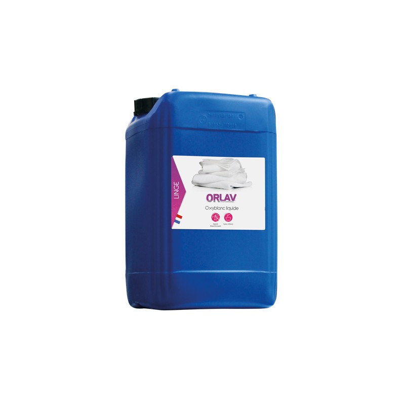 Agent blanchissant liquide ORLAV OXYBLANC  - Bidon 20L