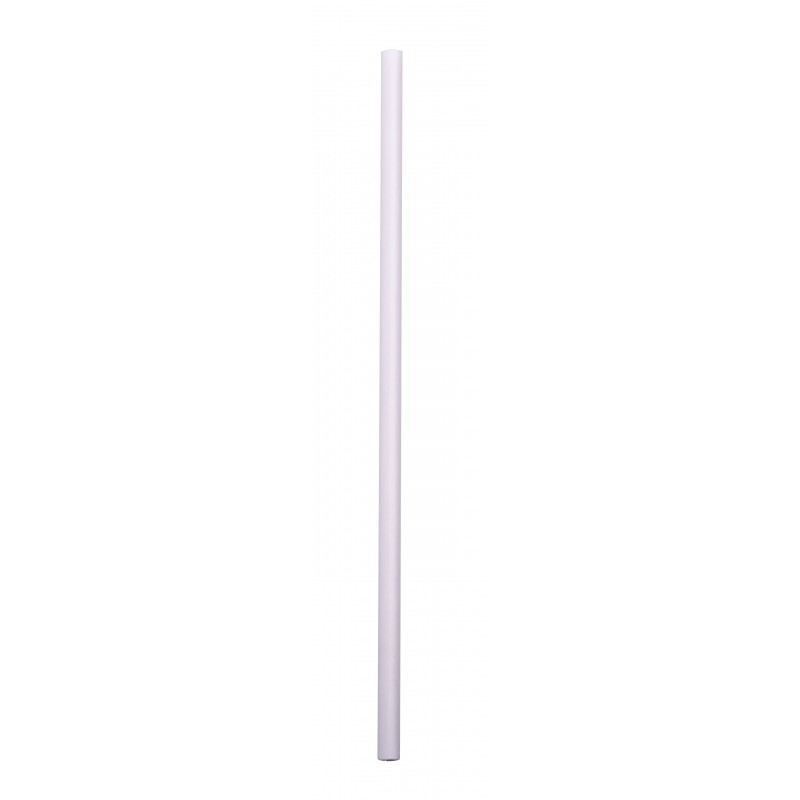 Paille papier blanche 6x200mm - Colis de 7000