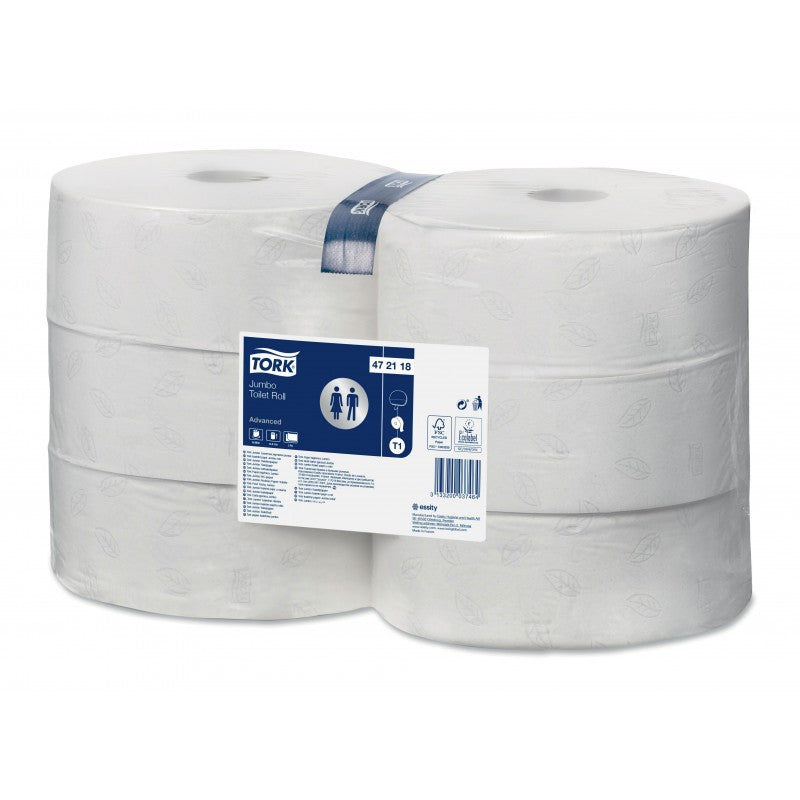 Tork 472118 papier toilette collectif Jumbo T1 colis 6