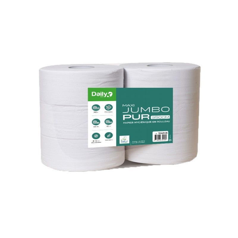 PH lisse blanc MAXI JUMBOPUR 350 Dailyk Green - 6 rlx