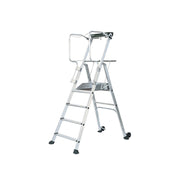Detail tablette et systeme Lock In System CENTAURE plate-forme roulante