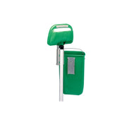 Poteau fixation sol polyéthylène vert Ø60 H1200 CLASSIC