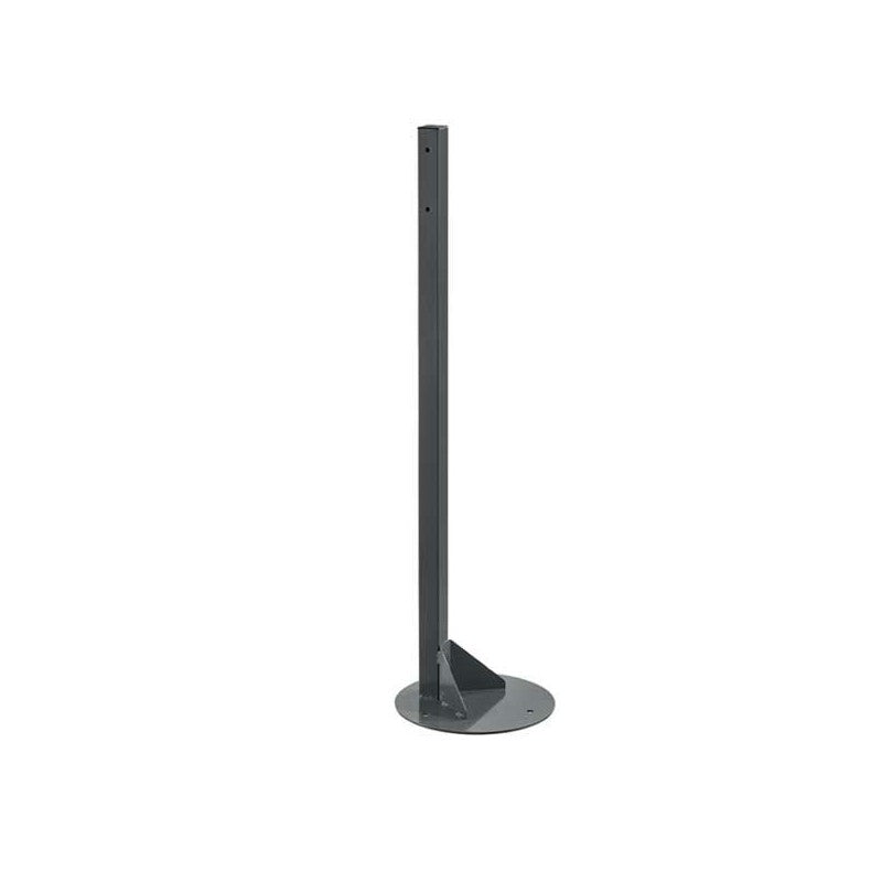Poteau TONDO en acier sur socle à fixer au sol (ex 129907)