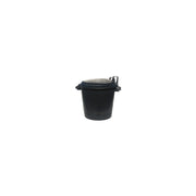Poubelle Premium 75L couvercle clippable noir polyethylene recycle