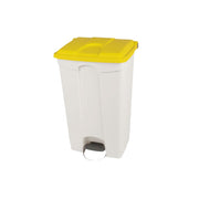 Poubelle container cuisine blanc 95L dimensions 50x41x78cm