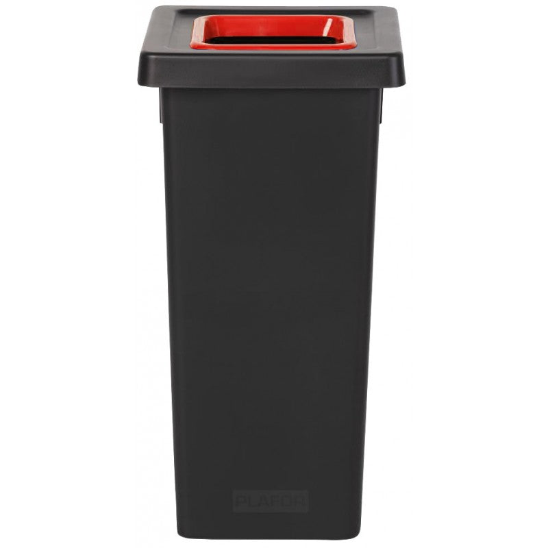 Poubelle FIT tri sélectif 50L vue de dessus