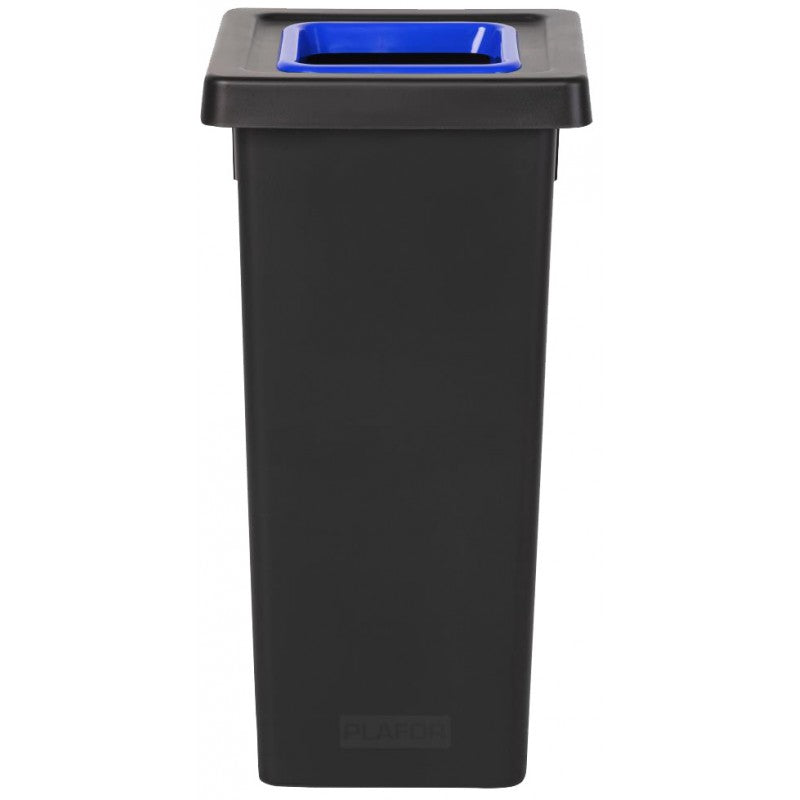 Poubelle FIT tri sélectif 50L avec couvercle sans étiquettes