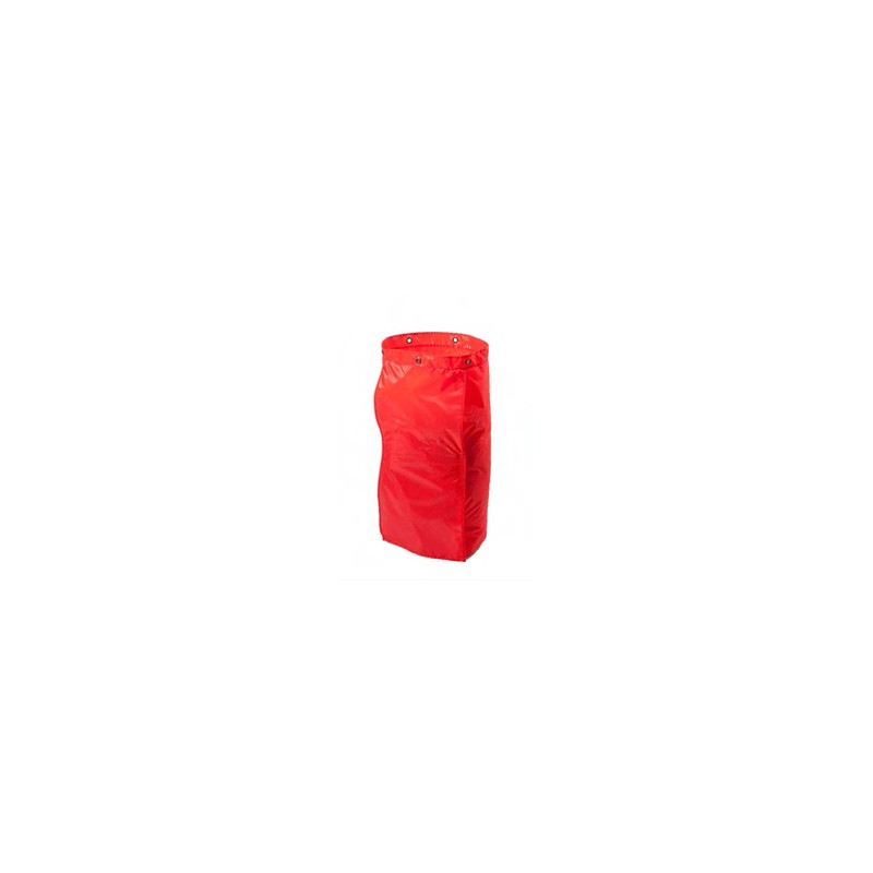 Sac nylon 120L rouge VDM pour chariot IDEATOP