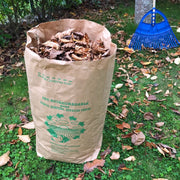 Conditionnement sac papier kraft déchets verts 25 unités
