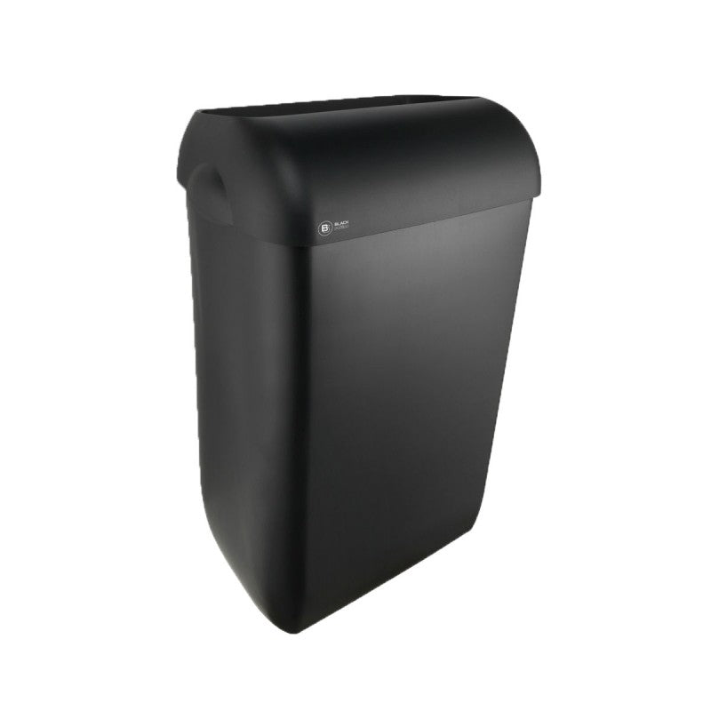 Poubelle Satino 43L dimensions profil élancé blanc