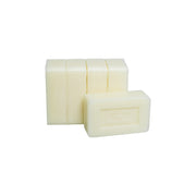Savon pur blanc 400g bloc parallelepiped huile palme palmiste