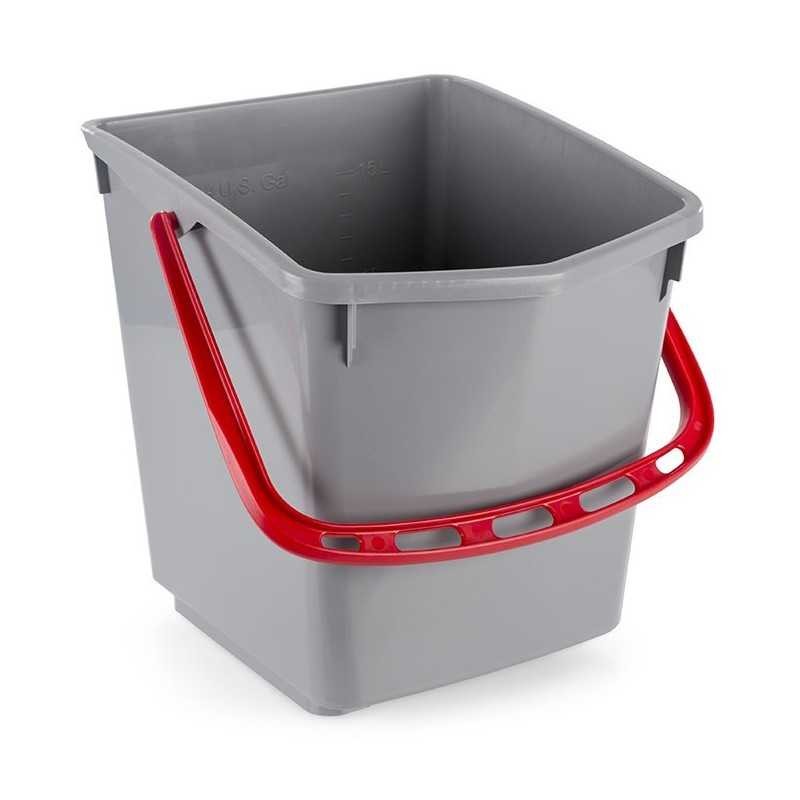 Seau 15L gris avec anse couleur DME (Compatible ONEFRED & ARIANE)