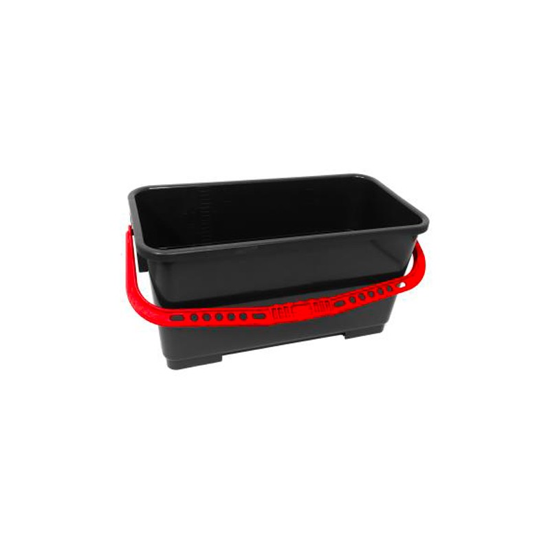 Seau 22L BIG noir avec anse bleu ou rouge (ex 124581)