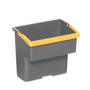Seau 4L polypropylene rectangulaire chariot VDM detail