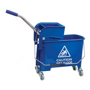 Chariot lavage MAX 20L cloison amovible presse roues 50mm Hemera 129354
