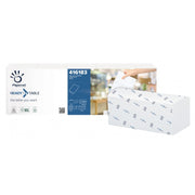 Carton 4400 serviettes Papernet 416182 certifiees Ecolabel