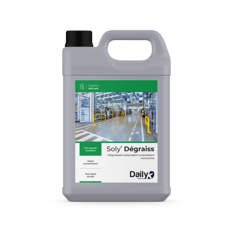 SOLY'DÉGRAISS Dégraissant surpuissant DAILYK PREMIUM - Bidon 5L