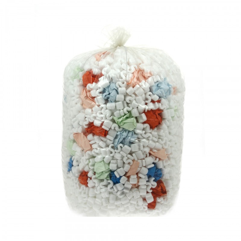 Detail soudure et lien traditionnel sac 110L transparent PEBD