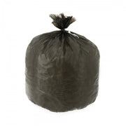 Sacs poubelle PEHD recycle 30L noir rouleaux 50 sacs Hemera