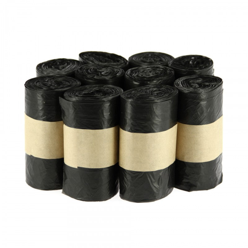 Carton de 500 sacs poubelle haute densite 30L noir Hemera Distribution