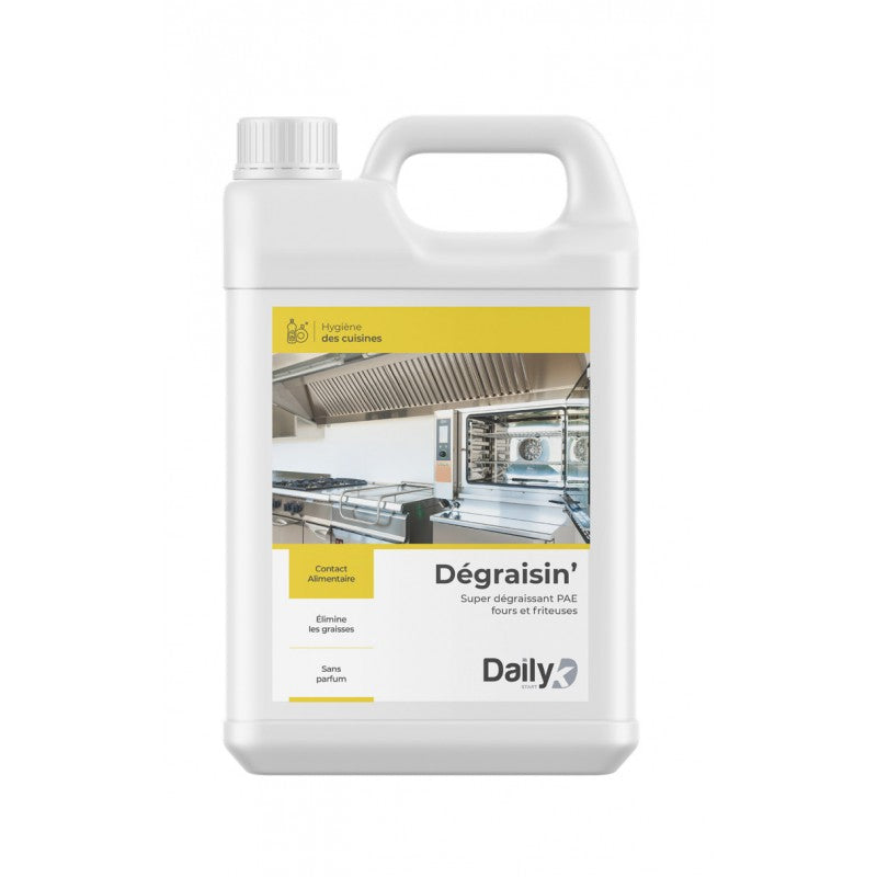 DEGRAISIN' Dégraissant alcalin cuisine DAILYK START - Bidon 5Kg