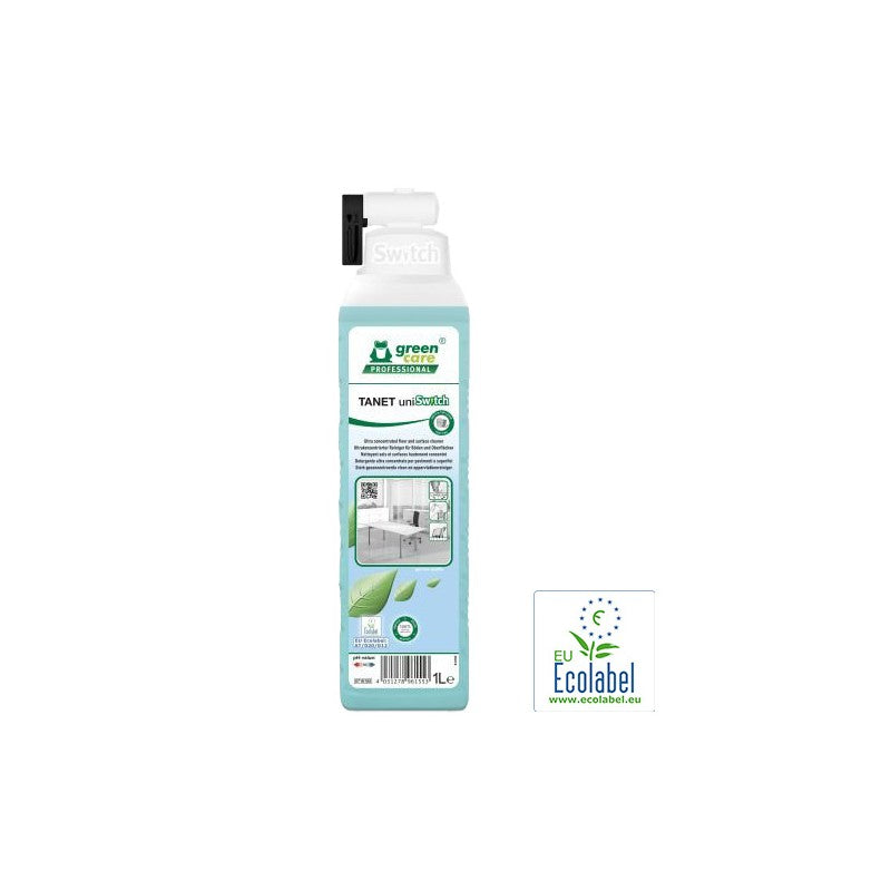 TANET uniSwitch - sol&surfaces ultra concentré ECOLABEL - 1L doseur