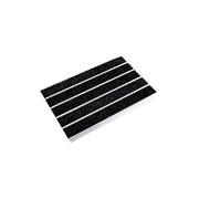 Detail insert moquette polypropylene tapis entree ROMAT