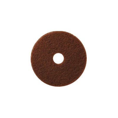 TASKI AMERICO PAD 19" 48cm MARRON W+ Lot de 5
