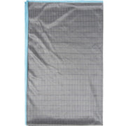 Detail tissu microfibre TOP GLASS liserete bleu essuyage verrerie