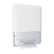 Distributeur Tork PeakServe Mini H5 blanc avec recharge essuie-mains