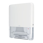 Distributeur Tork PeakServe Mini H5 blanc ouverture chargement