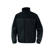 Poches zippees et liseré réfléchissant veste polaire BEAVER 2