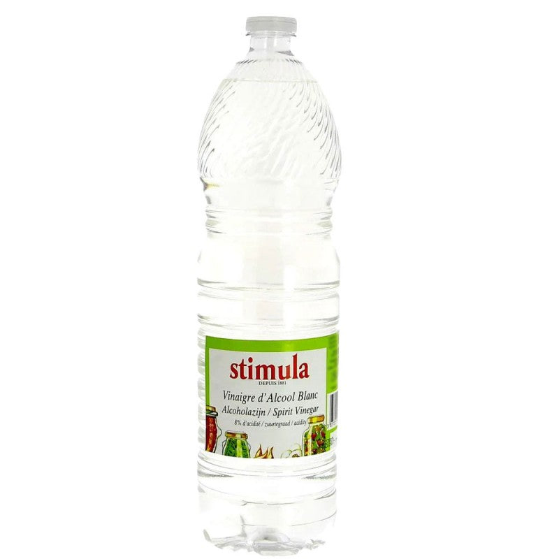 Vinaigre cristal 8% STIMULA - détail flacon 1L